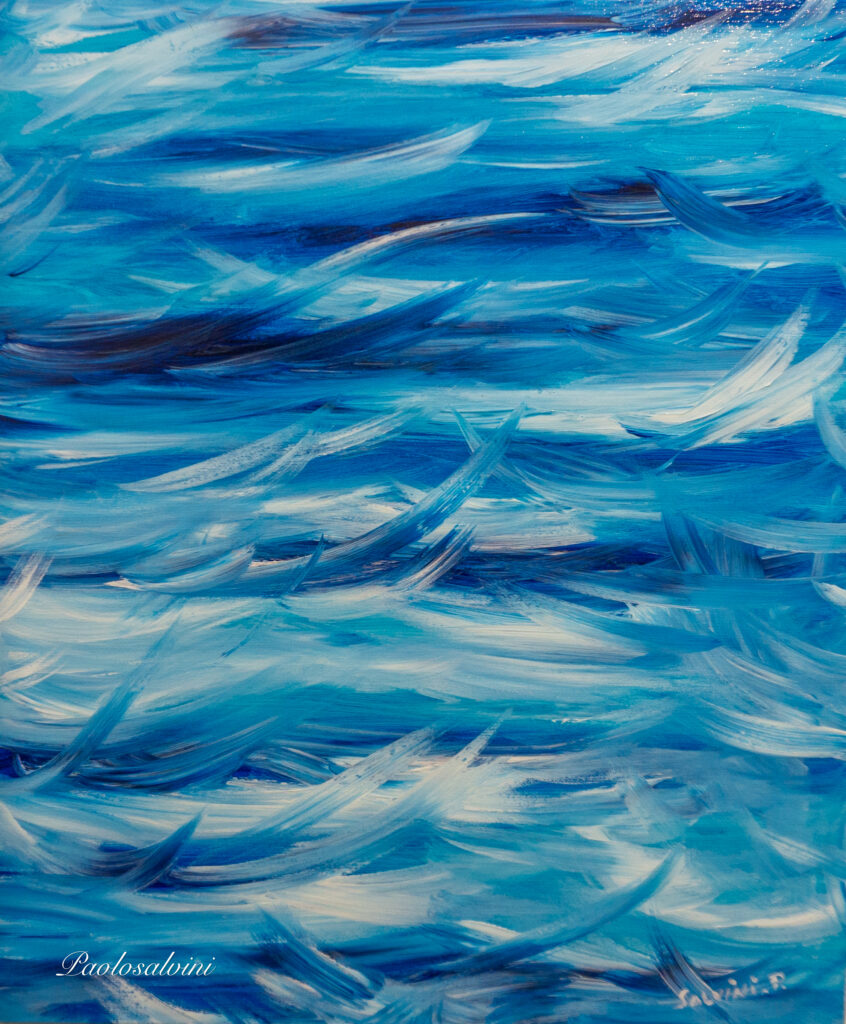 Movimento Marino 🌊 50x70 Acrilico